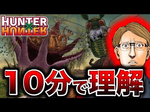 【ハンターハンター暗黒大陸編】複雑な物語を10分で完全攻略！