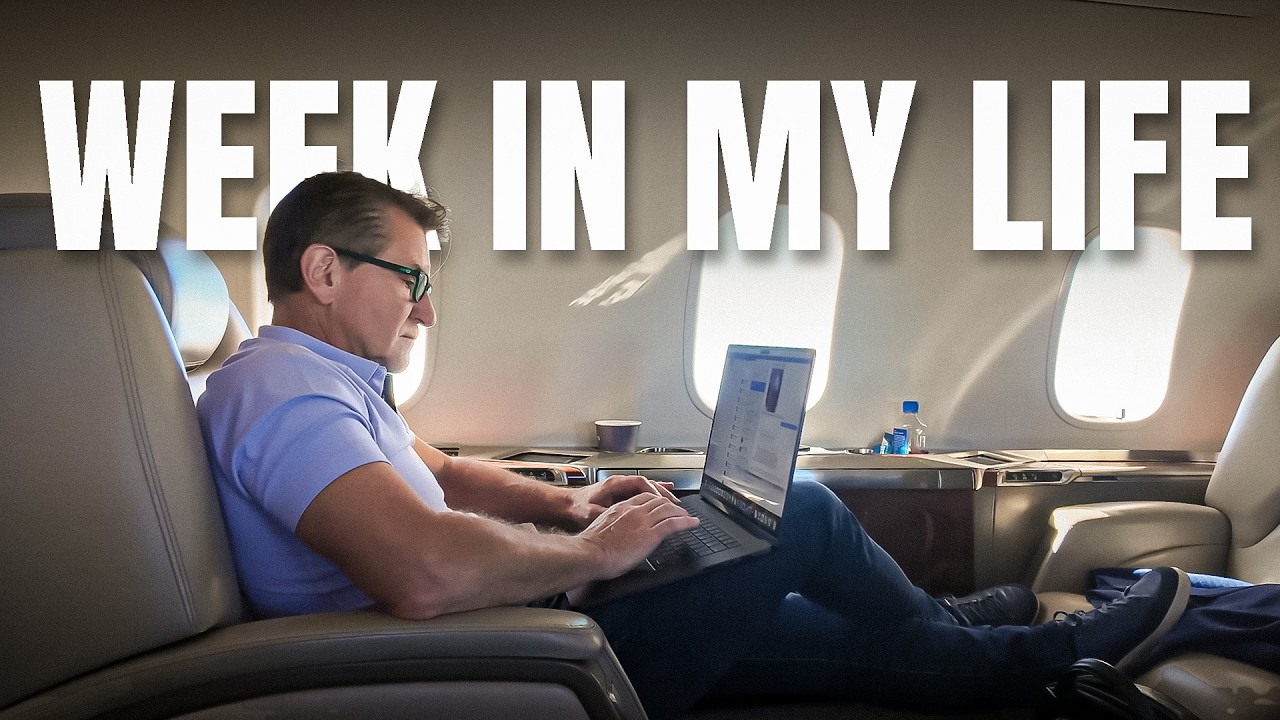 元CEOの自由時間？億万長者ロバート・ハージャベックの超過密な1週間に密着！